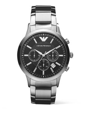 Renato 43mm Chronograph Stainless Steel Watch